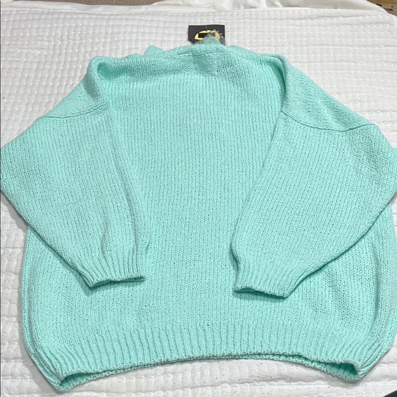 Vintage NWOT Mint Green Women's Sweater - Picture 4 of 4